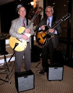 Bob Benedetto and Ronnie Rose Feather Sound Country Club Clearwater FL 12-12-14 with Carino-10 Benedetto amps