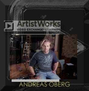 Andreas Oberg graphic for ArtistWorks