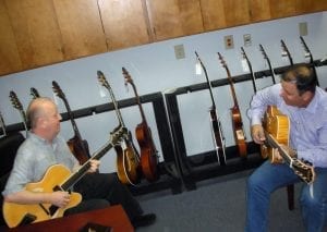 Bill Neale and Howard Paul Benedetto Guitars Savannah GA August 2008