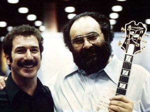 Bob Benedetto and Jack Cecchini NAMM Show Chicago 1980