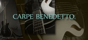 Carpe Benedetto Guitars homepage graphic 4-1-14