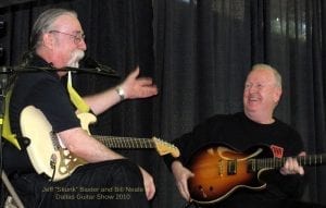 Jeff ‘Skunk’ Baxter and Bill Neale at Dallas Guitar Show 2010