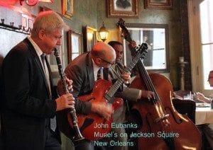John Eubanks at Muriels Jackson Square New Orleans