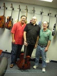 John Eubanks with Howard Paul and Bob Benedetto Savannah GA August 2009
