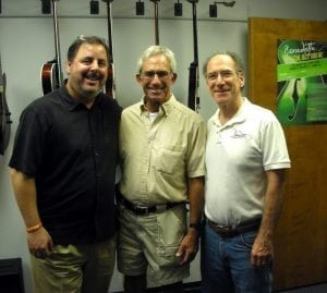 Ronnie Rose Howard Paul Bob Benedetto May 19 2011 Benedetto Guitars Savannah GA