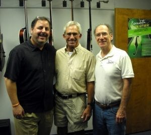 Ronnie Rose Howard Paul Bob Benedetto May 19 2011 Benedetto Guitars Savannah GA