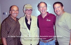 Savannah Jazz Festival 2011 backstage Termotto PMartino BBenedetto DaveMiner