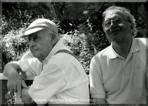 Stephane-Grappelli-and-Bucky-Pizzarelli-San-Antonio-1992-photo-courtesy-Polly-Hank-Harrison