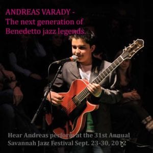 Andreas Varady Savannah Jazz Festival AD 2012