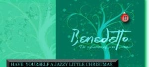 Have yourself a jazzy little Christmas Benedetto Guitars 2014