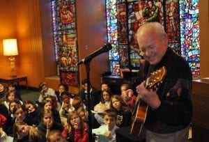 Joe Negri at Stephen Foster ceremony Jan 2014 Photo by Larry Roberts/Post Gazette