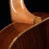 Close up rear Benedetto Sinfonietta guitar body