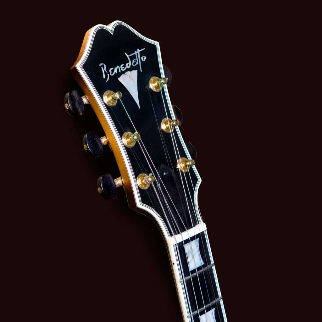 Close Up Fratello Headstock