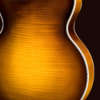 Close up Rear Fratello guitar body