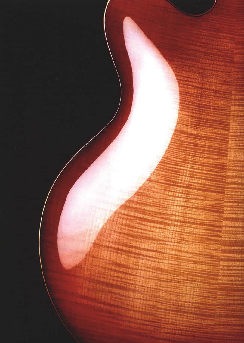 Rear La Venezia Benedetto guitar