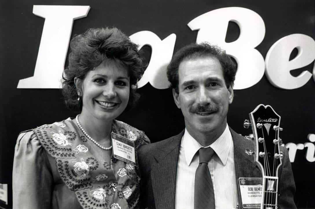 Cindy and Robert Benedetto 1989 NAMM