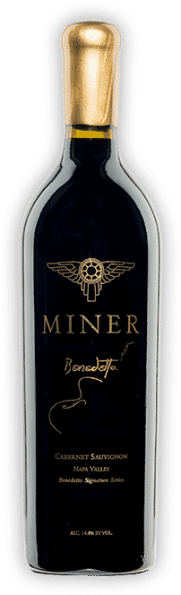Miner Benedetto Signature Wine bottle