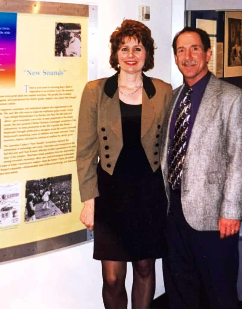 Bob and Cindy Benedetto at a Smithsonian Institution exhibit
