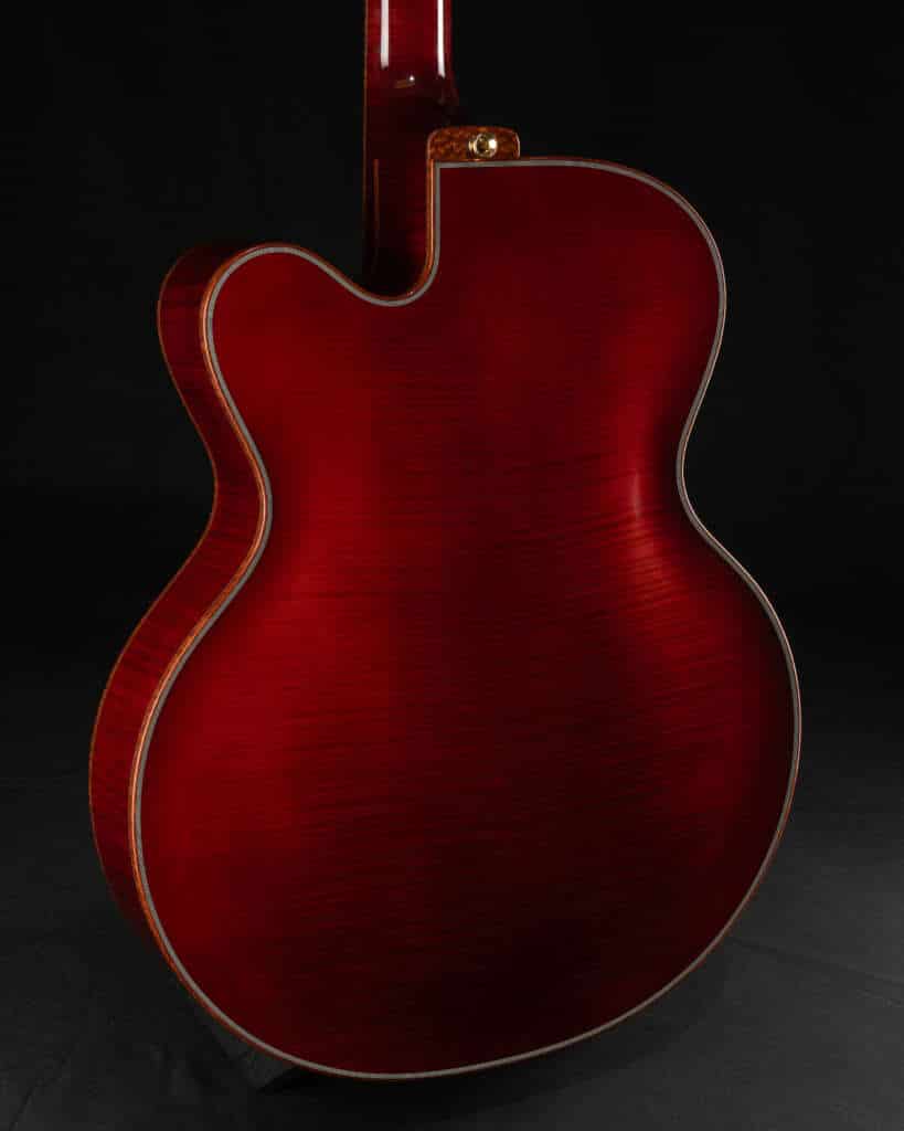 Closeup guitar, back
