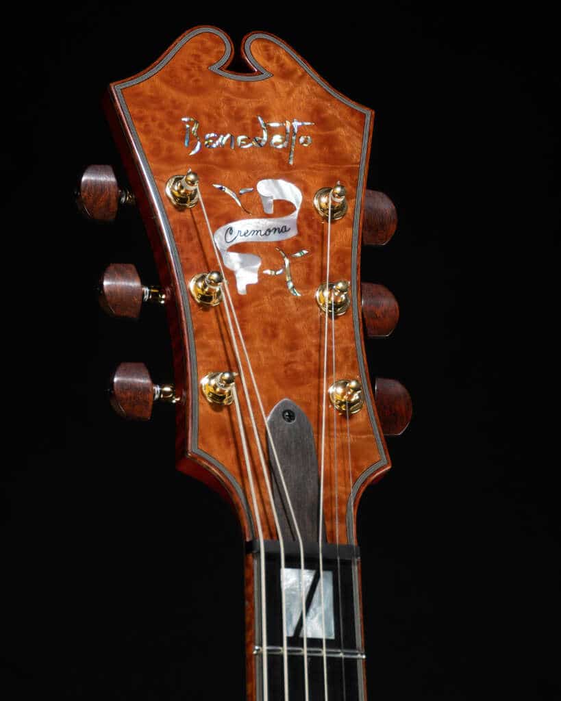 Headstock closeup